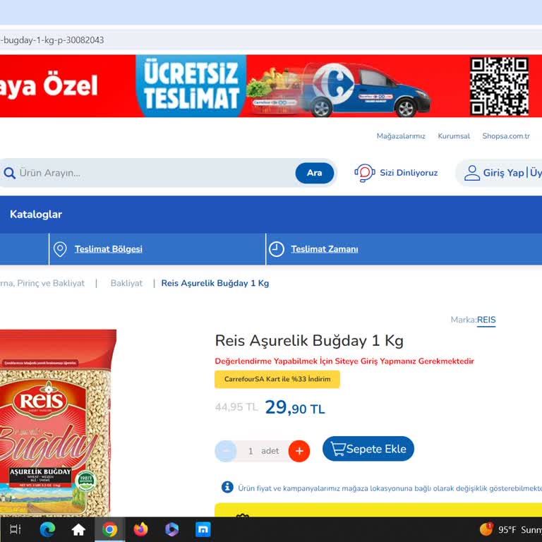 Carrefour SA Mağazaya Gidin Aynı Ürüne Fazla Ücret Ödeyin!