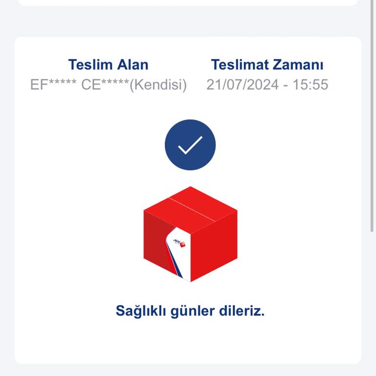 Aras Kargo Siparişim Bana Teslim Edilmedi
