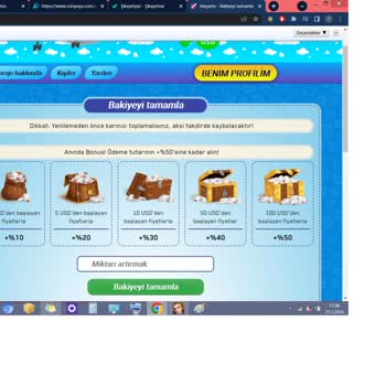 Air-game.org Para Çekme İşlem Hatası