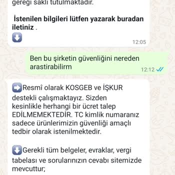 Evde Ekişi Paketleme Kişisel Bilgilerimin İzinsiz Kullanımına Karşı Önlem Talebi