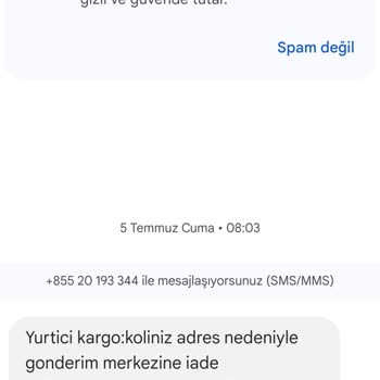 Kargo, Belirsiz Link