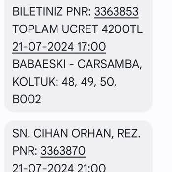 Rize Ses Turizm Haksız Ek Ücret Ve Saygısız Şoför Tavrı