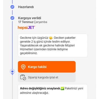 Hepsijet Kargonun Transfer Sürecinde 4 Gündür Takılı Kalması