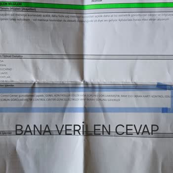 Yeni Aldığım Monster Tulpar Cihazımla Teknik Servis Mağduriyetim