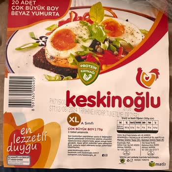 A101'de Satılan Keskinoğlu Yumurtadan Civciv Oluşumu Çıktı 🤮