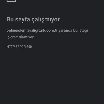 Digiturk Online İşlemlere Giremiyorum