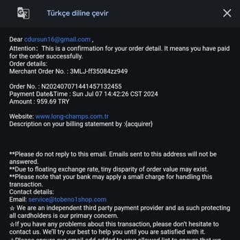 longchamp-turkey.com Ne Kargo Geldi Ne Param Geldi