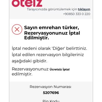 Otelz'nin Müşteriyi Umursamaması