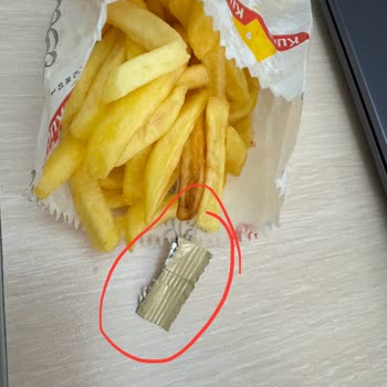 Kudo Kudo Hijyensiz Resturant, Ürün Yanlış