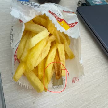 Kudo Kudo Hijyensiz Resturant, Ürün Yanlış
