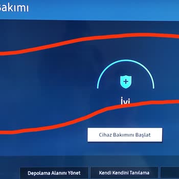 Samsung Yatay Çizgiyi Arıza Kabul Etmiyor Mağduruz
