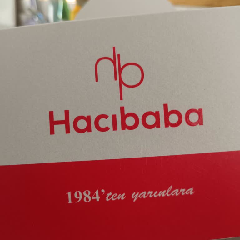 Hacıbaba Pastaneleri Hacıbaba Pastanesinden Alınan Pasta