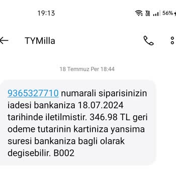 Trendyolmilla Ve Yapı Kredi Sorumluluk Almıyor