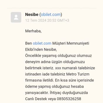 Metro Turizm Ve Obilet Firmalarından Haftalar Süren Mağduriyet