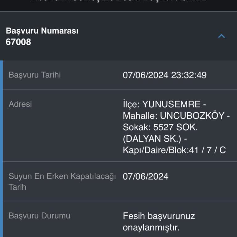 MASKİ Depozito İade Etmiyor