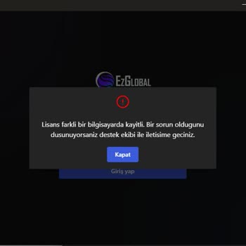 EzGlobal Destek Hattı Ve Ürün Sorunları