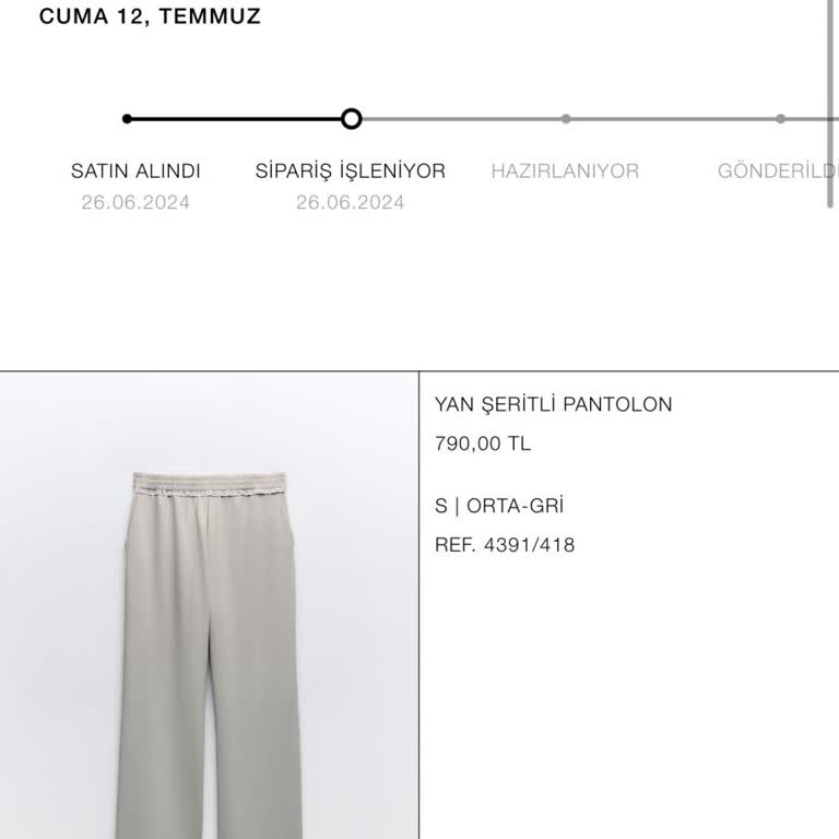 Zara Ne Ürünümü İptal Ediyor Ne De Kargoya Veriyor Bıktım!