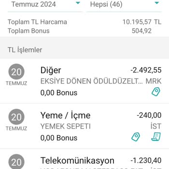 Garanti Bankası Bonus Puan Sorunu