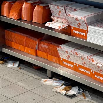 İzmir-İstanbul Yolu Popeyes Şubesi'nde Hayal Kırıklığı