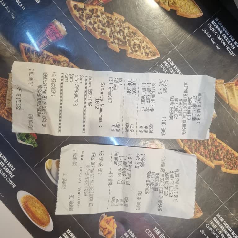 Sbarro Paramı İade Etmedi!