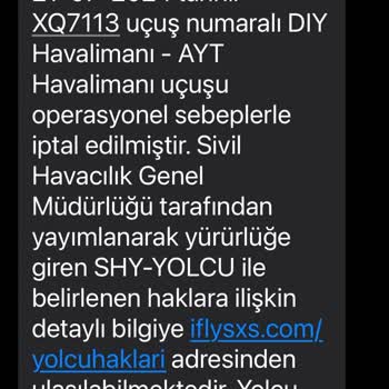 Sunexpress Uçağı Kendisi İptal Etti Ücret İadesi Yapmıyor