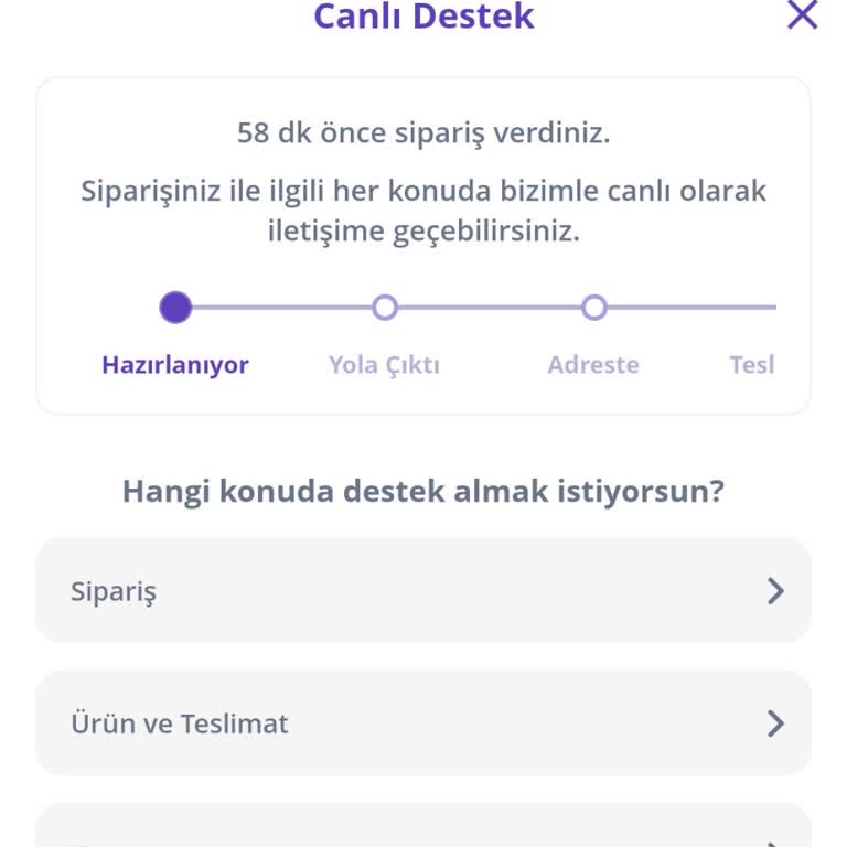 Getir Adli Uygulama Sürekli Geç Kalıyor