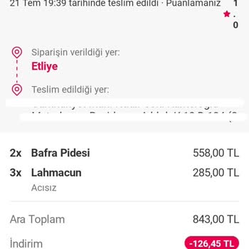 Yemeksepeti Kuryesi Siparişimi Teslim Etmedi İademi İstiyorum