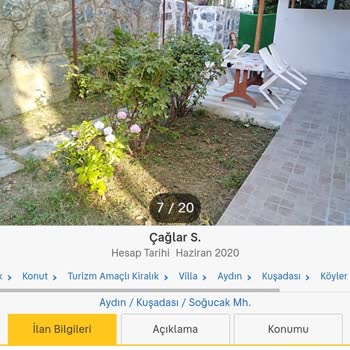 Sahibinden Yazlık Tuttuğumuz Ve Kaporayı Yatırıp Sahibi Tarafından Mağdur Edildik