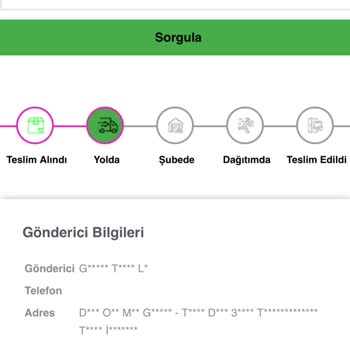 Gratis Ve Lokal Kargo Teslimat