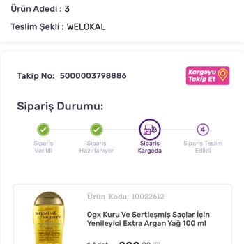 Gratis Ve Lokal Kargo Teslimat