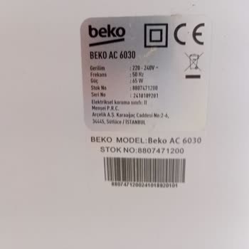 Beko Ac 6030 İşe Yaramıyor