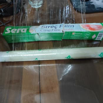 Sera Streç Film Hatalı Ürün Paketlenmiş Ve Satışa Sunulmuş