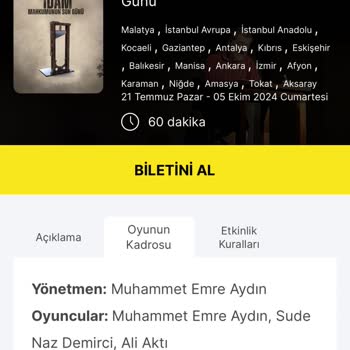 Biletinial.com Malatya Tiyatro Bilet Sorunu