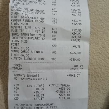 JTI Hatalı Satış Ve Fazla Para Alimi