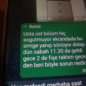 Vestel Arızalı Ve Kırık Aksesuarlı Buzdolabı