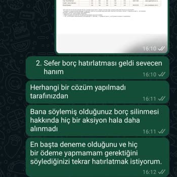 Özatalar Vodafone Almak İstediğim Hizmeti Sağlayamayıp Haksız Borç Bildirisi