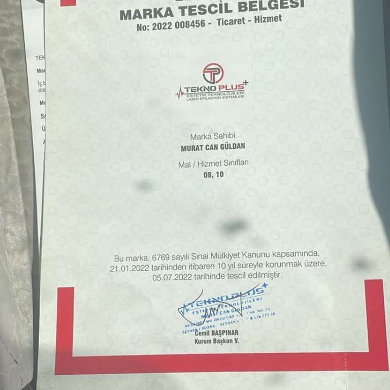 Teknoplus Lazer (Estetik Teknolojileri) Tekno Plus Lazer Epilasyon Cihazı Bakım Şikayeti