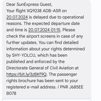 Sunexpress Bilerek Ve İsteyerek Yolcuları Mağdur Etti