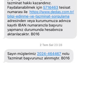 Dicle Elektrik Dağıtım Tazminat Ödeme Süreciyle İlgili Şikayet