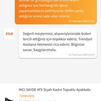 FLO Ayakkabı Trendyol Ve FLO Satıcı Mağduriyeti
