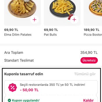 Yemeksepeti Gerçek Dışı İndirim Aldatmacılığı