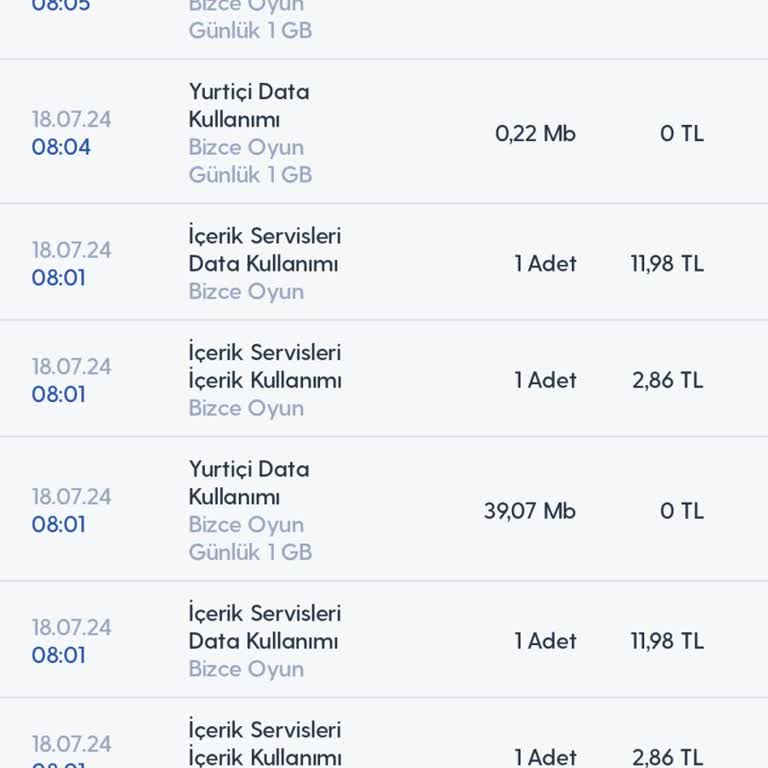 Turkcell Haksız Şekilde Fazladan Ücret Talep Edilmesi