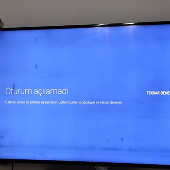 PHILIPS TV Philips Android TV Google Hesap Sorunu
