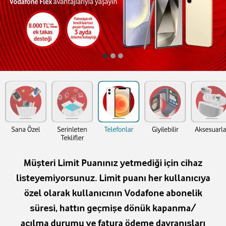 Vodafone Puanı Ve Çekim Gücü