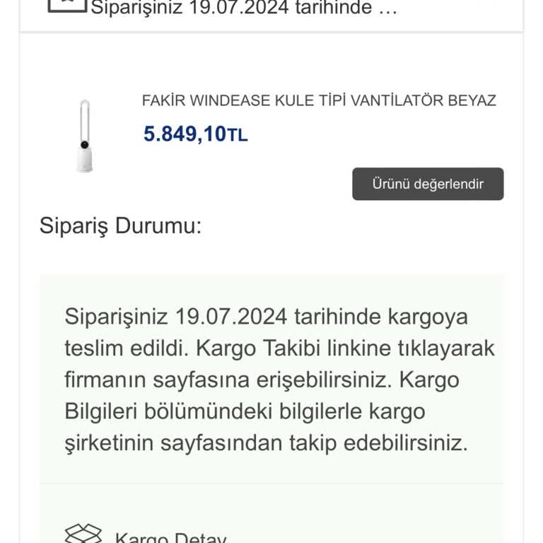 Vatan Bilgisayar Ertesi Gün Teslimat Sözünü Tutmuyor