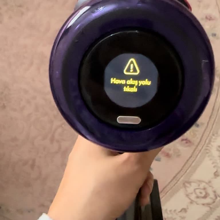 Dyson V12detect Silim Hava Akış Yolu Tıkalı Ve Filtre Sorunu