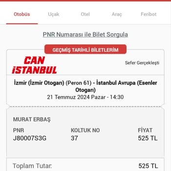 Obilet.com Yolcu Yanıltıp Bilet Satıyor