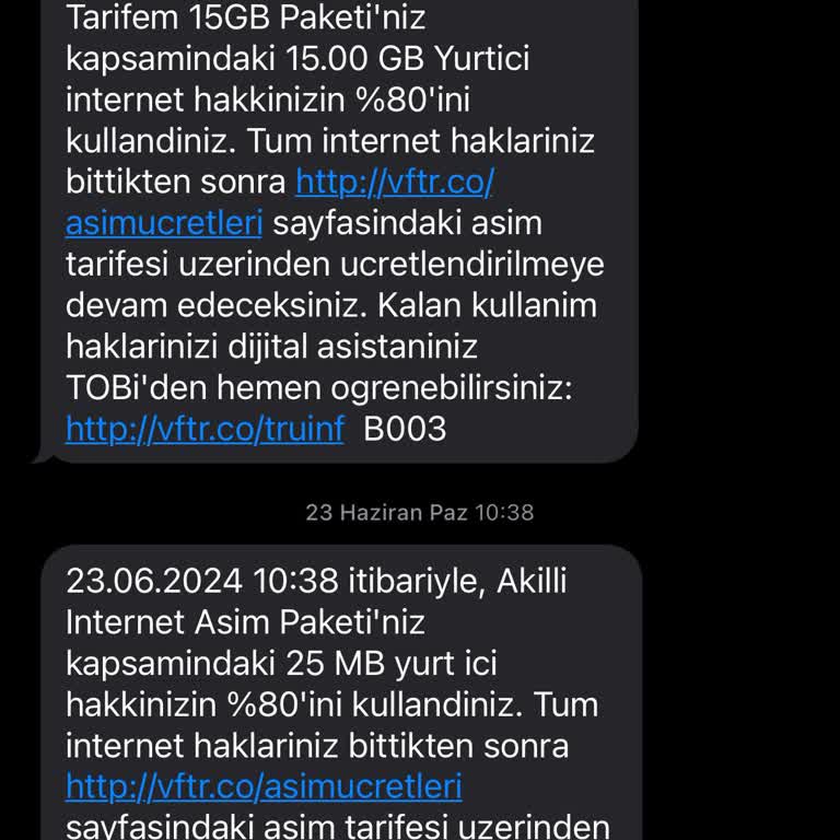 Her Zamanki Vodafone Aldatmacası