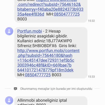 Payguru Vodafone Onayım Olmadan Yapılan Abonelikler