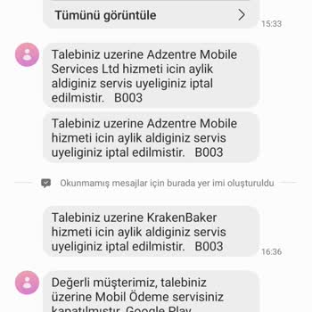 Payguru Vodafone Onayım Olmadan Yapılan Abonelikler